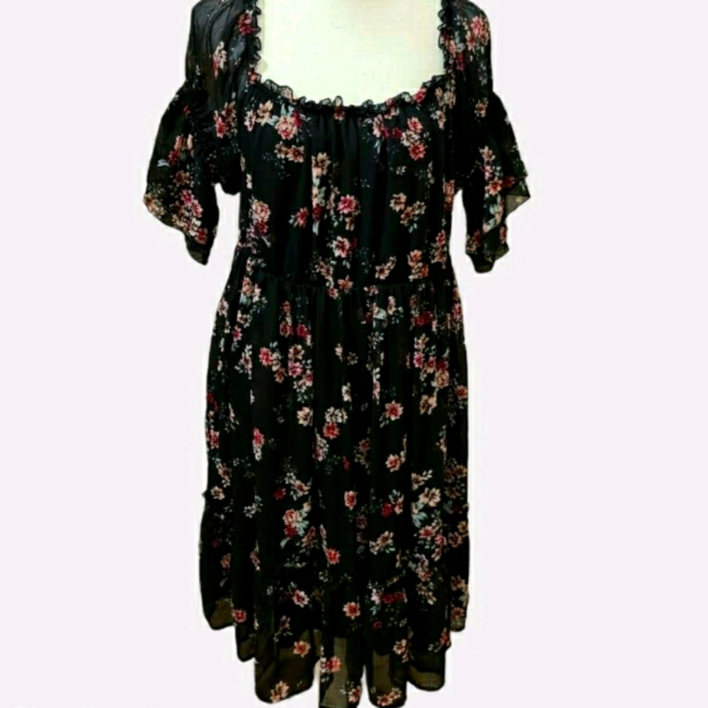 Torrid Off The Shoulder Spring Dress
